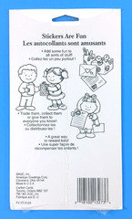 Vintage American Greetings Valentine’s Day Sticker Pack 4 Sheets *Rare HTF*
