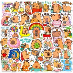 200PCS Capybara Stickers for Kids Teens, Cute Capybara Stickers for Water Bot…