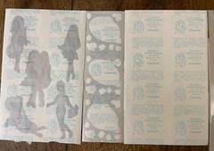 Vintage Sandylion Stickers Mattel Barbie Dance Ballet Butterfly Lot Early 2000s
