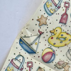 Vintage Sticker Sheet Frances Meyer PARTIAL ROLL 19 SHEETS Beach Bound 4.25×5