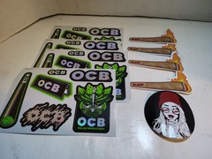 Lot Of OCB & Raw Stickers (29)