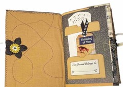 Junk journal Dog Days Summer Boys Dogs Yellow Black Keepsake Book Handmade New