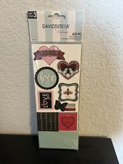 David Tutera Celebrate Embellishments Stickers, Card & Border Strips Lot NIP