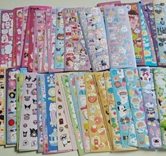 Korean deco cute stickers 5 Assorted Sheets toploader set grab bag pack kawaii