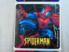 VTG Sandylion Spiderman stickers Lot Of 21 MediBadge RARE Stickers 2002, 04 2.5”