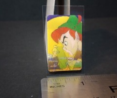 Disney Peter Pan Lenticular Motion Sticker RARE