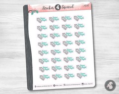 Game Night Planner Stickers – board games family calendar reminders fun cards