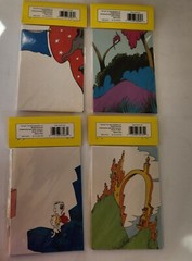 Dr Seuss Repositionable Sticker Activity 4-Packages Lot New Sealed