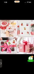 40 PCs ~1×1.5” Valentines Day Stickers Animals Holding Hearts Lion Panda Dog Cat