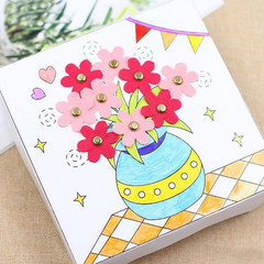 500Pcs 10Colors 5 * 8Mm Mini Brads Paper Fasteners Brads Metal round Brads for P