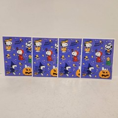 PEANUTS Thanksgiving & HALLOWEEN Mixed Stickers Sheets Lot, Holiday Snoopy