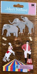 RARE Jolees Circus Animal Acrobatics Carnival Elephant Ball Tiger Jump Ring Show