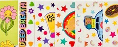 Vintage Retro Aesthetic Stickers NOSTALGIC Good Vibes y2k 90s 80s – 10pk bundle