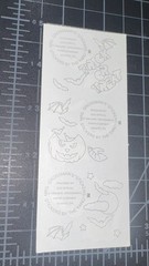 Mrs Grossman BATS Stickers Vintage Retired 1994 black halloween 3 Mods