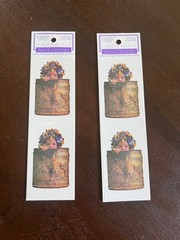 Anne Geddes 1999 Gifted Stickers Michel & Company Two Packs Baby Flower Can