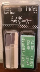 4 Packs Heidi Swapp Index Tabs Craft Embellishment – Sports, Love, Emotions #7