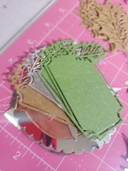 Foliage Leaf Holiday Die Cut and Paper Punch Embellishments Mixed Lot 200+ Pcs