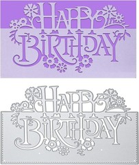 Versatile 6 Pcs Cutting Die Set with Elegant Designs for DIY Card Creations