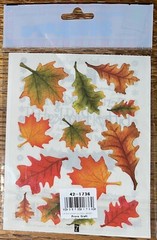 Provo Craft Designer Seasons Changing Colors Leaves Leafs Fall Scrapbook Sticke