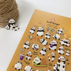 PANDA – Adorable scrapbooking sticker