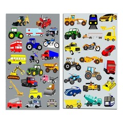 Cars and Trucks Stickers Party Supplies Pack Toddler – Over 160 Stickers for …