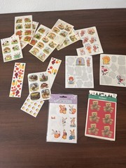 Brandywine Art ltd Vintage 1978 Stickers Farm Children Plus More Misc Stickers