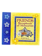 VTG Friends Scrapbook Of Memories, Paper Crafting & Craft Making Book Lot *NEW*