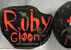 Vintage Hot Topic Ruby Gloom Doom Sticker Set Raven Crow Carousel Ride Name Dog