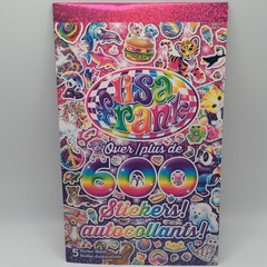 Lisa Frank Sticker Book 5 Sticker Sheets 600 Stickers Bendon New Booklet