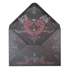 Punch Studio Greeting Card (Message x Black)