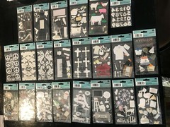 Jolee’s stickers Dimensional Crosses Ice Cream Birthday grandma grandpa doctor