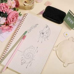 Fibonacci Texture Background Clear Stamps for Cards Making Creative Science