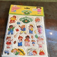 Cabbage Patch Kids Puffy Stickers Style 2 Dolls & Bears Multicolor MPN 20009