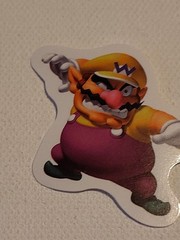 Wario from Super Mario Bros Sunshine Nintendo Decal Sticker 1.75″