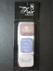 NIP Designer Flair Magic Scraps Stickers Faith Trust Religious Christian Church