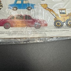 Current Scrapbook Sticker XL Sheet – Card Trucks Construction Kids – 608427
