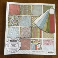 Basic Grey Blitzen 12 x 12 Scrapbook Collection Kit & Coordinating Bazzill Paper