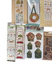 Vtg/Modern Huge Sticker Lot Various Brands Embellishments Borders Letters