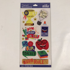 Crafting Embellishments Lot – Sticko & Jolee’s Boutique | Multi-Themed Stickers