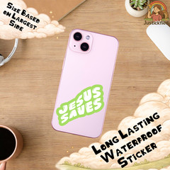 Christian Sticker, Faith Sticker, Jesus Sticker, Cute Laptop Sticker,faith decal