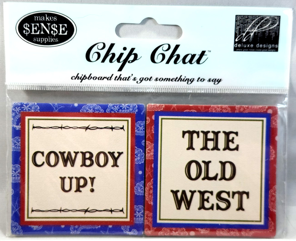 Cowboy Up The Old West Chipboard Embellishments Deluxe Designs Western Scrapbook