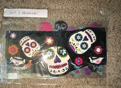 Lot of 20+ Pop Up Stickers, Rubbing, Flat Scrapbooking Halloween, Fall, Skulls