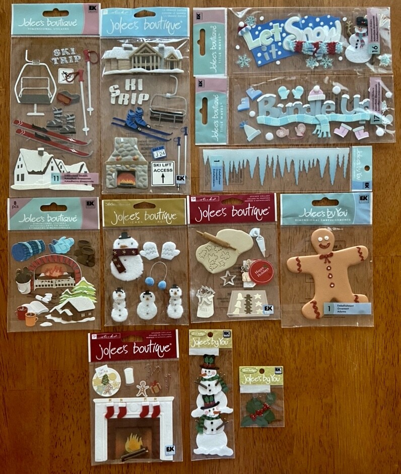 *REDUCED Prices! Jolee’s Boutique WINTER, SNOW, RARE! YOU CHOOSE! Ships Free!
