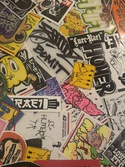 Original Graffiti Street Sticker Slap Pack Hand Drawn & Printed Hip-Hop Skate OG
