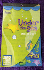 Sticker Lot Sea Creatures Vtg Y2K Ocean Life Fish Whales Mermaids Sandylion book