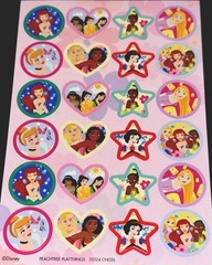 DISNEY PRINCESS✨24✨STICKERS✨🌸💖🌺💛🌸✨6” X 4”✨SNOW WHITE✨CINDERELLA✨ARIEL💫
