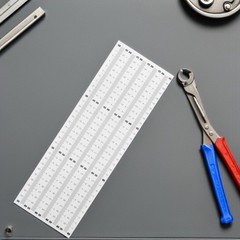 20Pcs Stick on Measuring Tape Multi Color Flexible PVC Adhesive Ruler for Crafts
