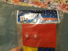 Lot Of 12 EK Success M&M’s Adhesive Envelopes 4 Keepsake CANDY Stickers