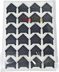 12 Sheets 288 Count Self-Adhesive Photo Corners Stickers