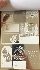Christmas Card Tags